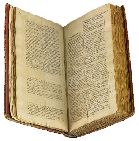 The Jefferson Bible - Source: http://americanhistory.si.edu/jeffersonbible/